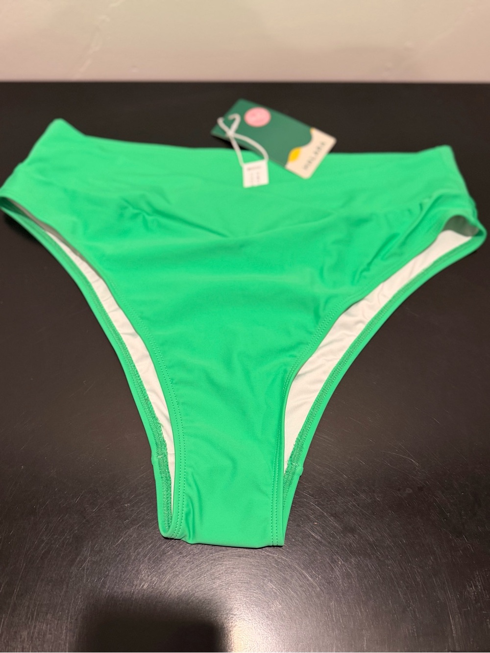 Halara crossover High-Waist Bikini Bottoms